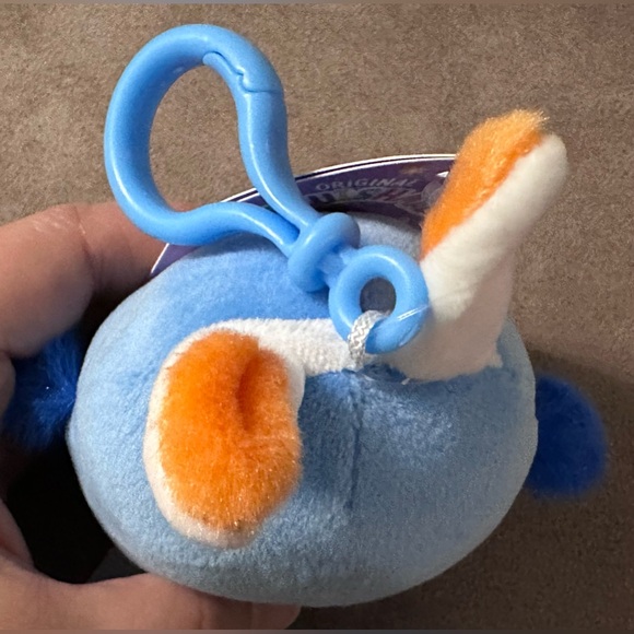 Kellytoy Bebe the Bluebird Squishmallow Clip-on Backpack Stuffed Plush Toy 5” - Picture 12 of 16